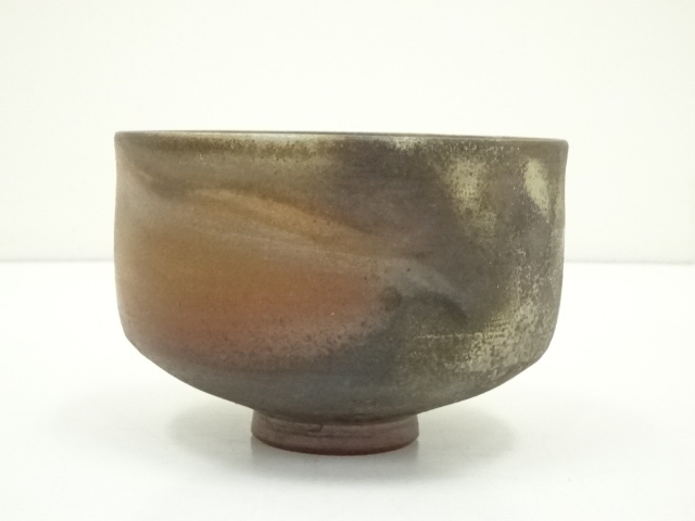 Ｗ２６５　茶碗　『備前焼』『松園 造』　共箱　抹茶碗　茶道具 道具 ] - 道具 備前焼 松園造 茶碗（共箱） | ネットショップ圭